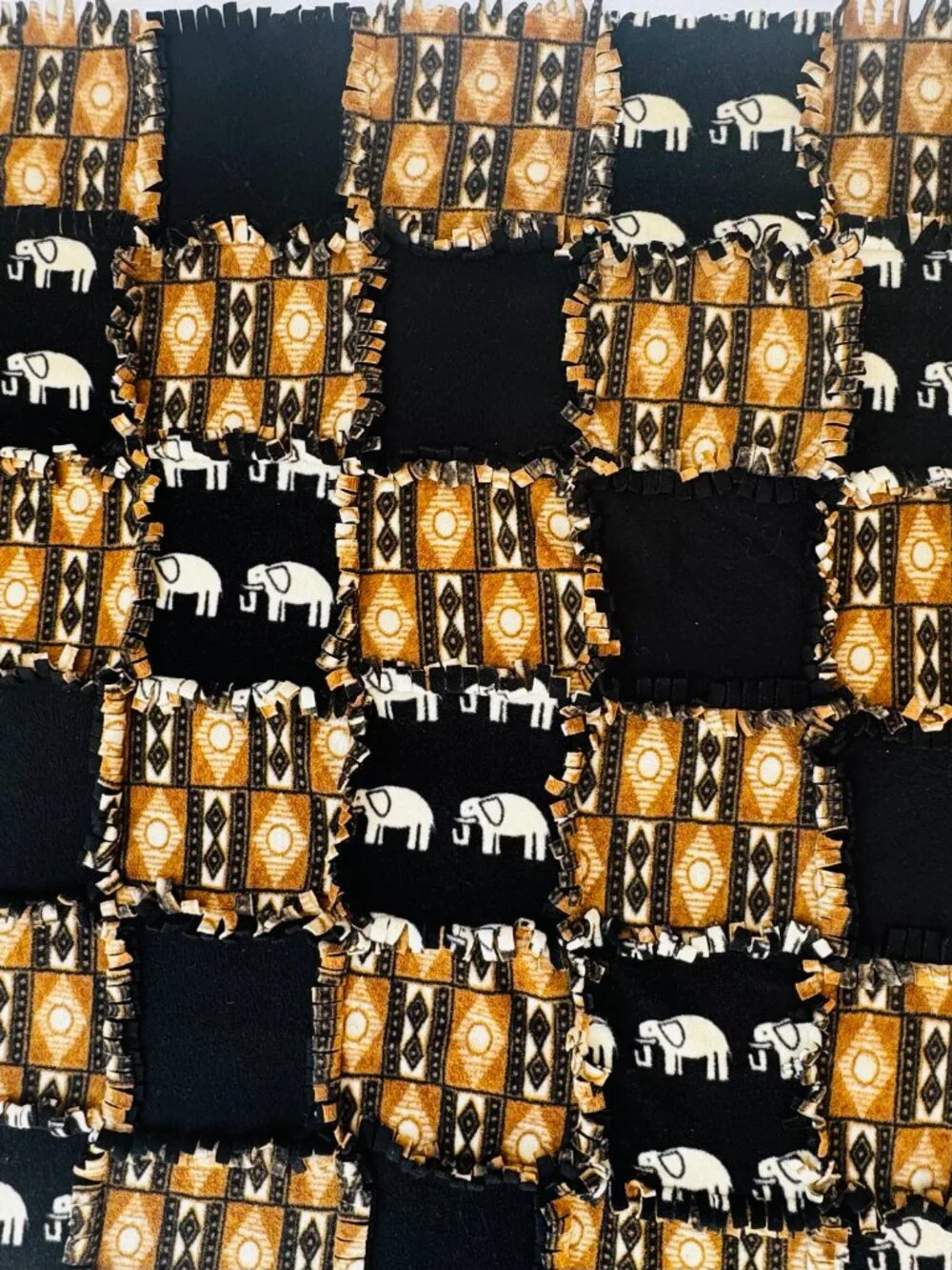 Handmade Fleece Blanket 49x64